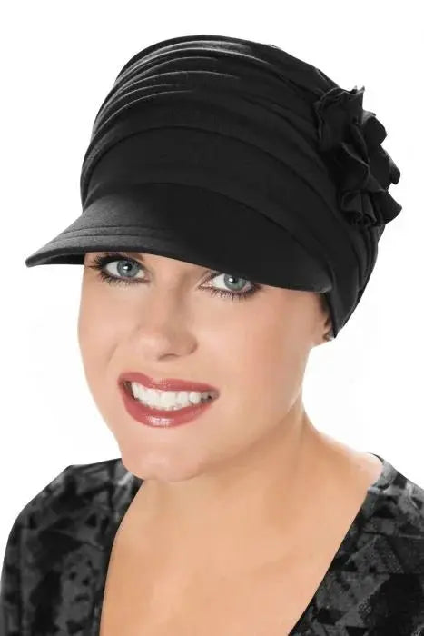 Bamboo Florette Newsboy Hat - Wigsisters