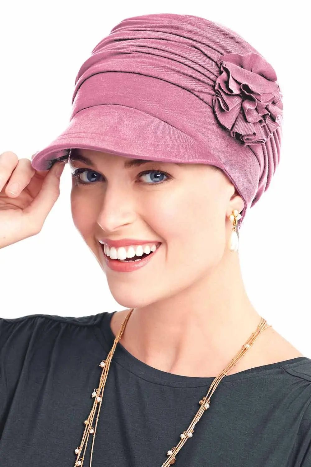Bamboo Florette Newsboy Hat
