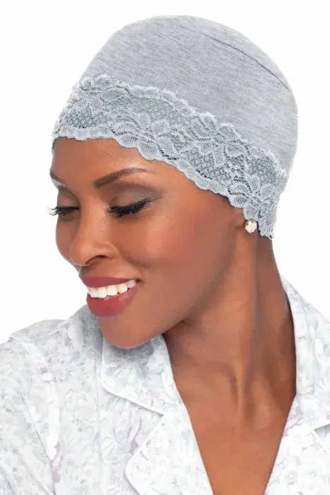 Bamboo Sleeping Cap with Lace