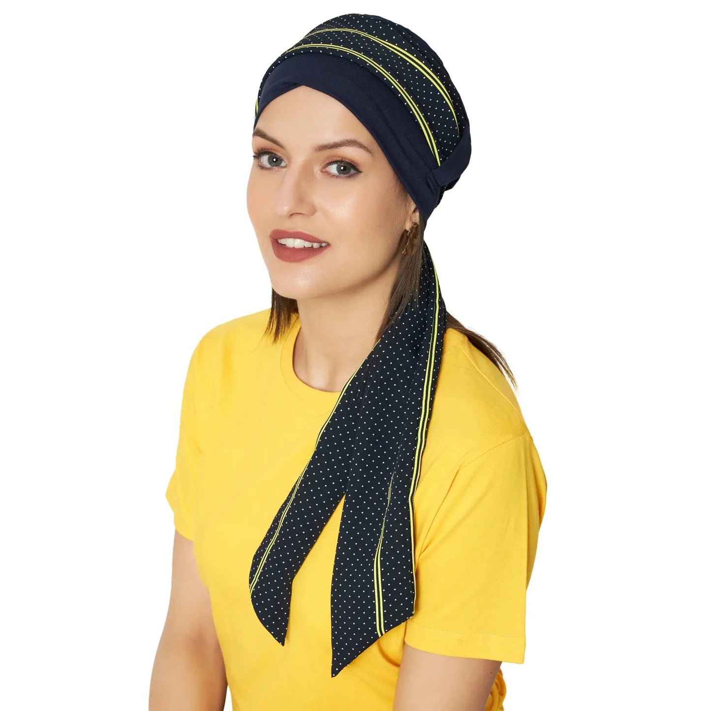 Brinda Cap with Scarf - Wigsisters
