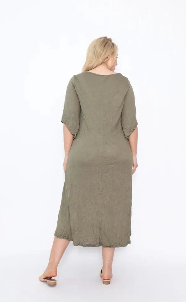Cotton Waterfall Dress