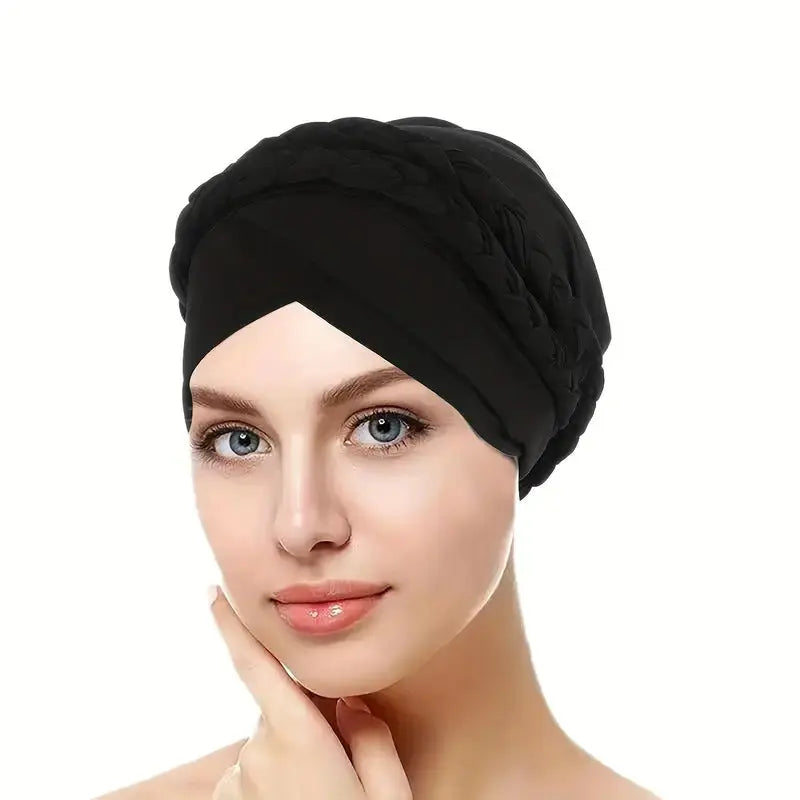 Double Braided Turban - Wigsisters