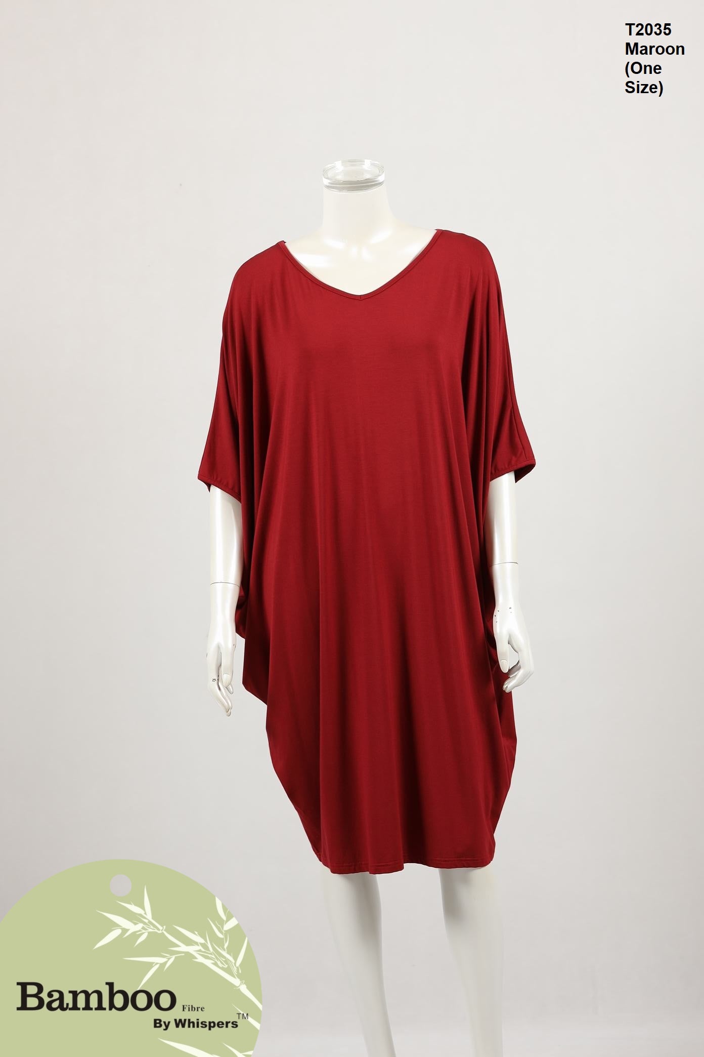 Bamboo V Neck Dress