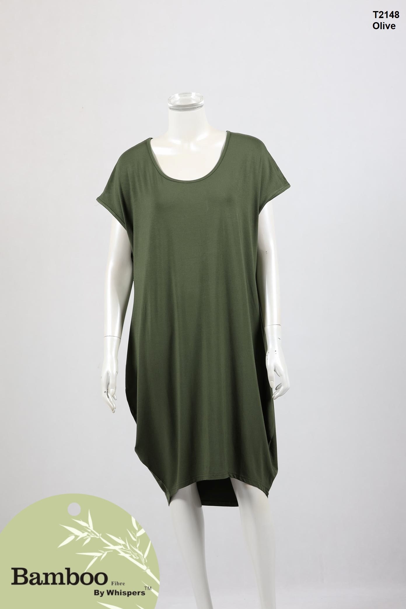 Bamboo Cap Sleeve Dress