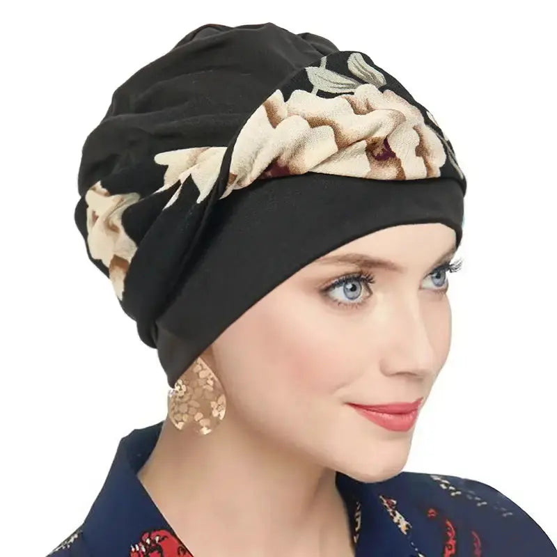 Two-Tone Twist Turban - Wigsisters