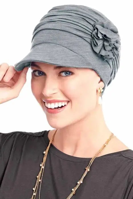 Bamboo Florette Newsboy Hat - Wigsisters