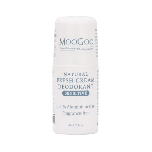 Moo Goo Fresh Cream Deodorant Sensitive - 60ml - Wigsisters