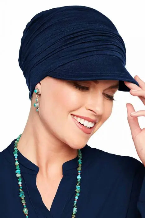 Bamboo Slouchy Newsboy Hat - Wigsisters