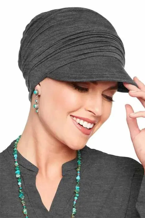 Bamboo Slouchy Newsboy Hat - Wigsisters