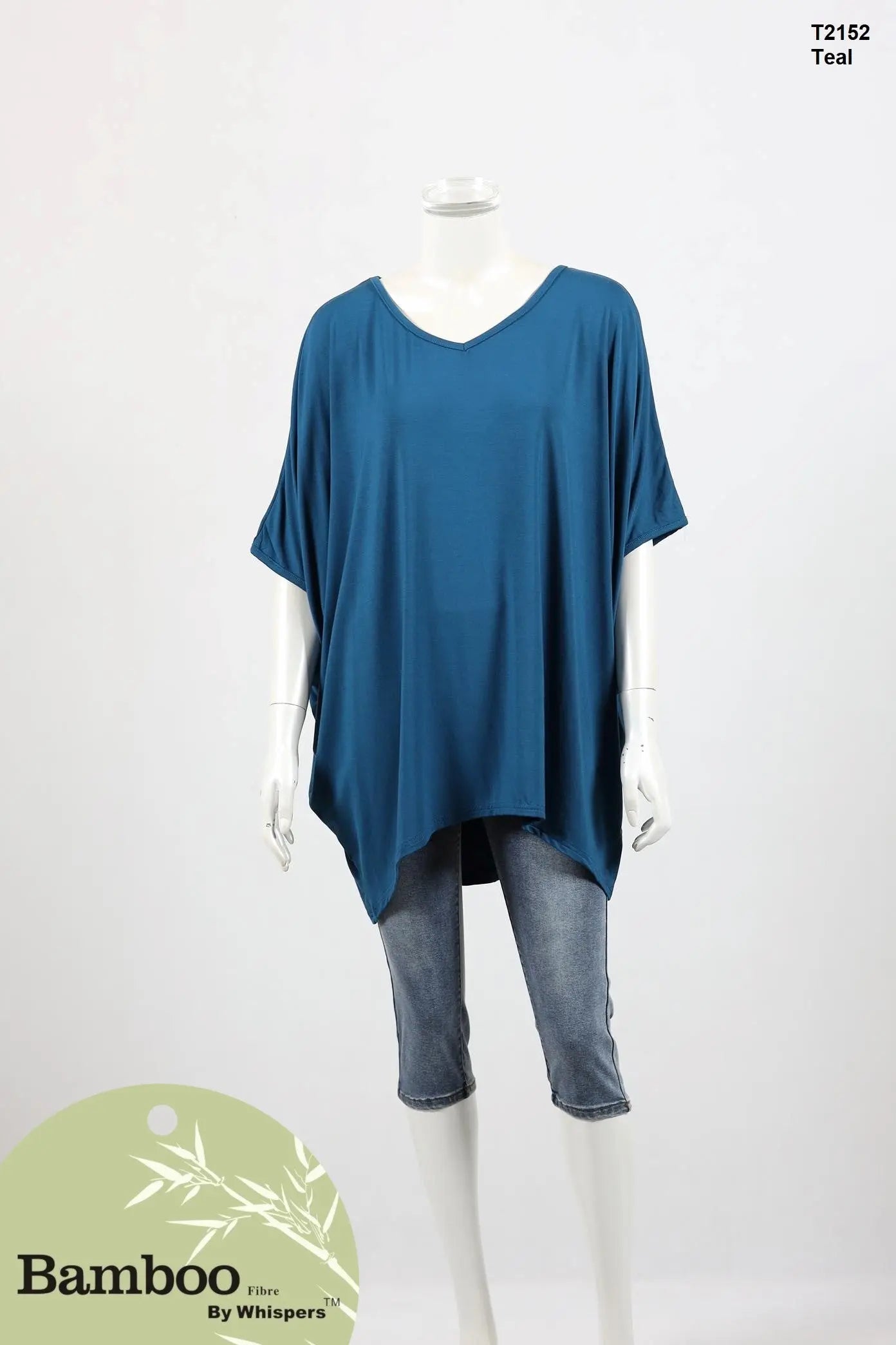 Bamboo Top V Neck - Wigsisters