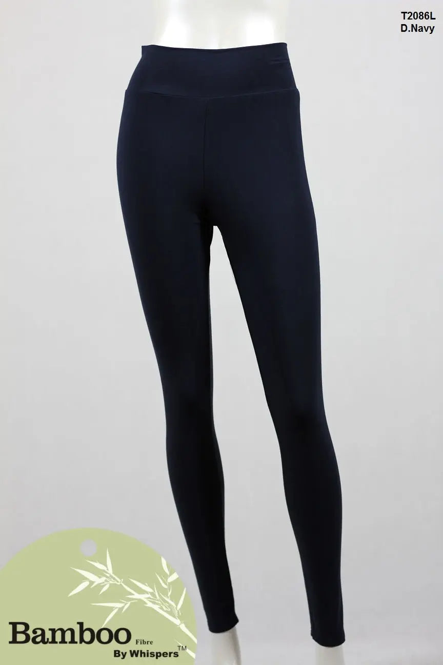 Bamboo Wide Band Leggings Long - Wigsisters