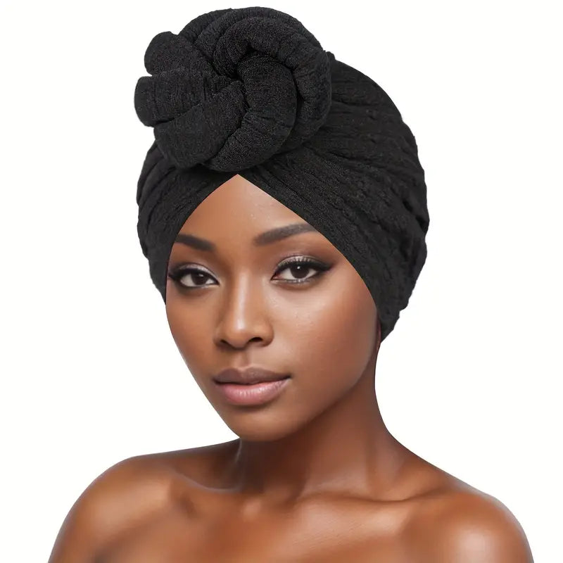 Top Knot Turban - Large