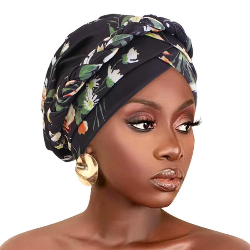 Braided Pattern Turban