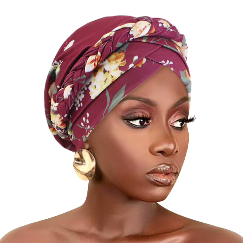 Braided Pattern Turban