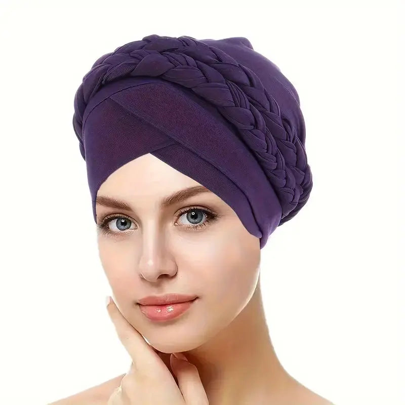 Double Braided Turban - Wigsisters