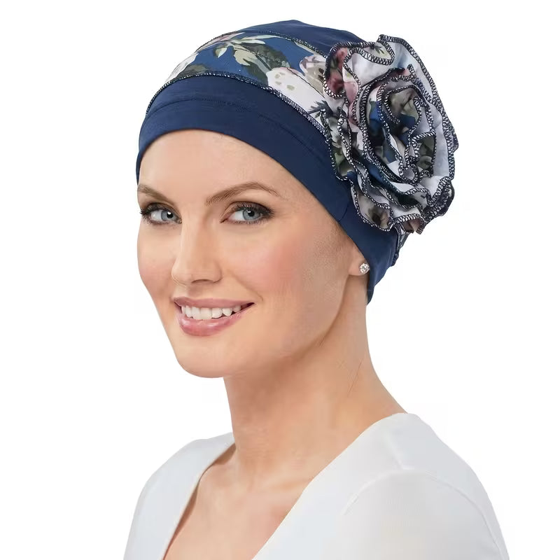 Floral Twist Cap