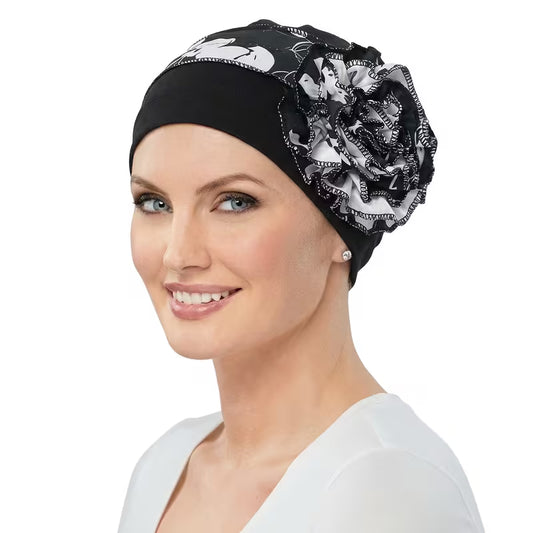 Floral Twist Cap
