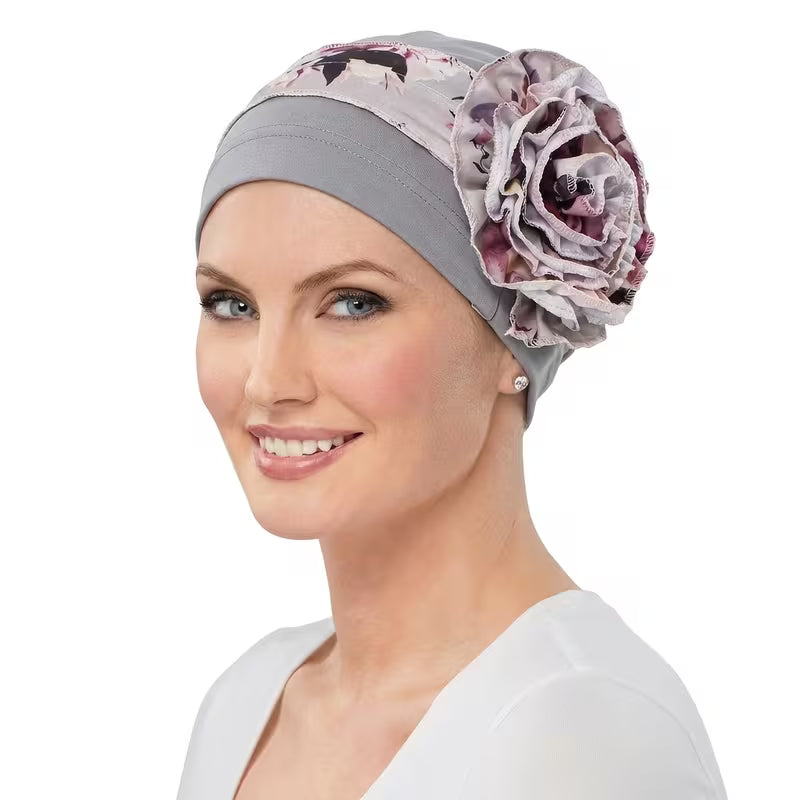 Floral Twist Cap