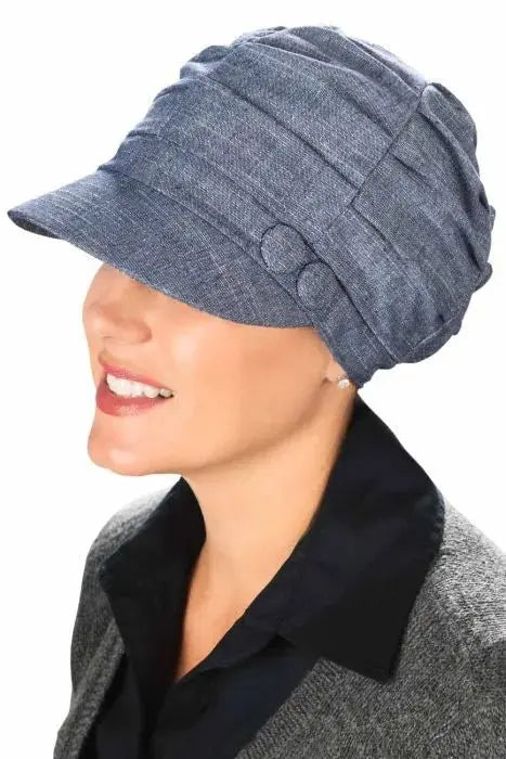 Pleated Newsboy Hat - Wigsisters