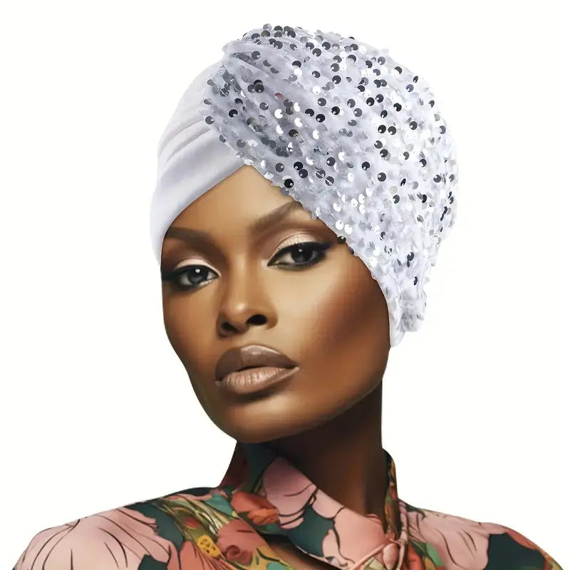 Sequined Turban - Wigsisters