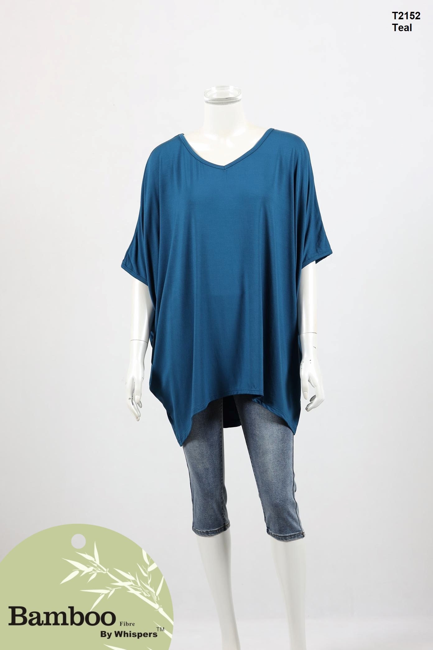 Bamboo Top V Neck - Wigsisters