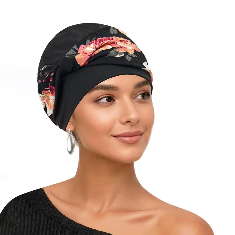 Two-Tone Twist Turban