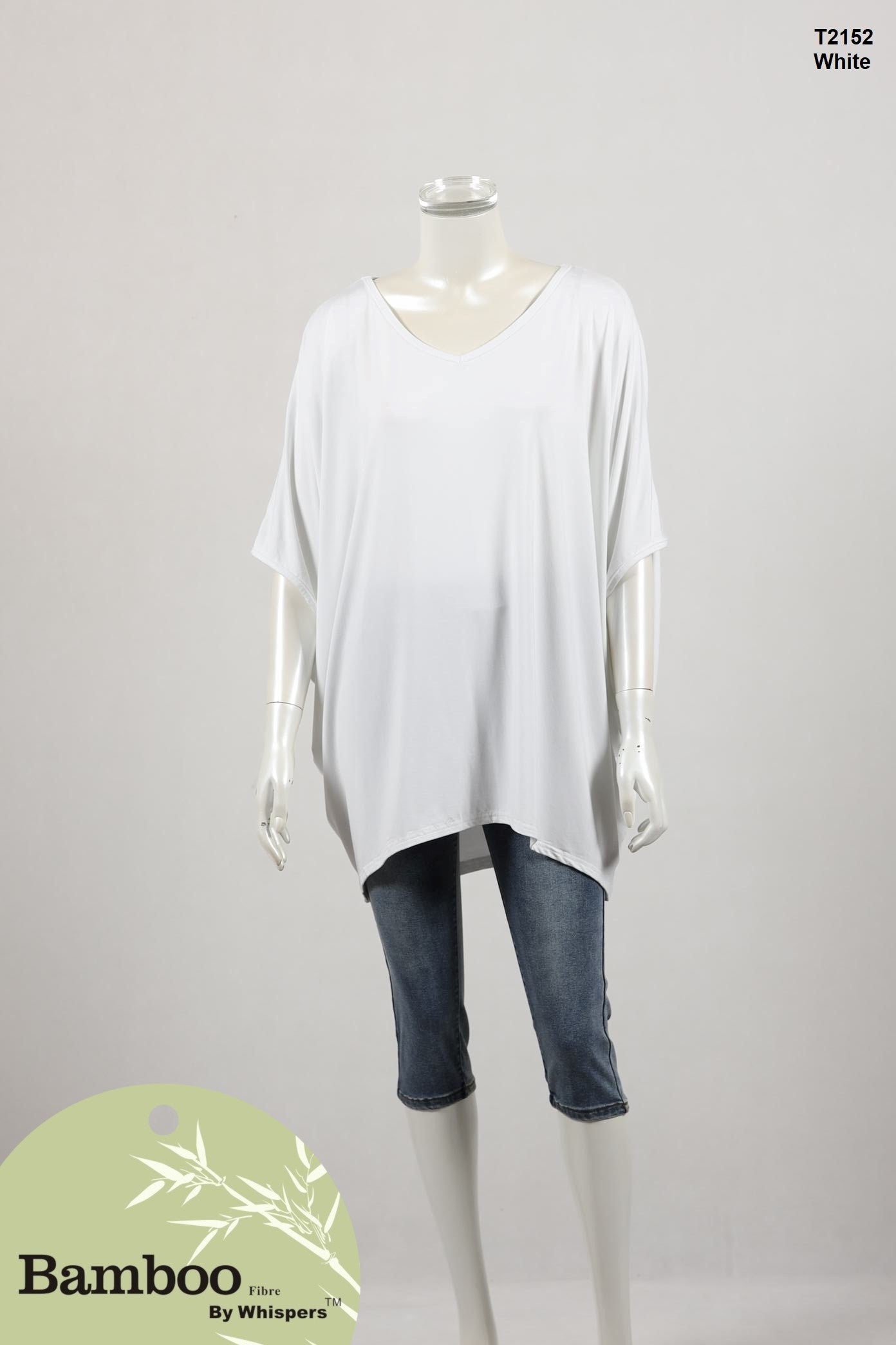 Bamboo Top V Neck - Wigsisters