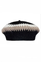 Load image into Gallery viewer, Cherie Intarsia Knit Beret Hat - Wigsisters