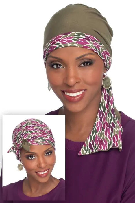 Bamboo In a Snap Head Wrap - Wigsisters