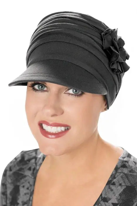Bamboo Florette Newsboy Hat - Wigsisters