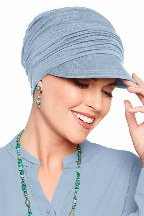 Bamboo Slouchy Newsboy Hat - Wigsisters