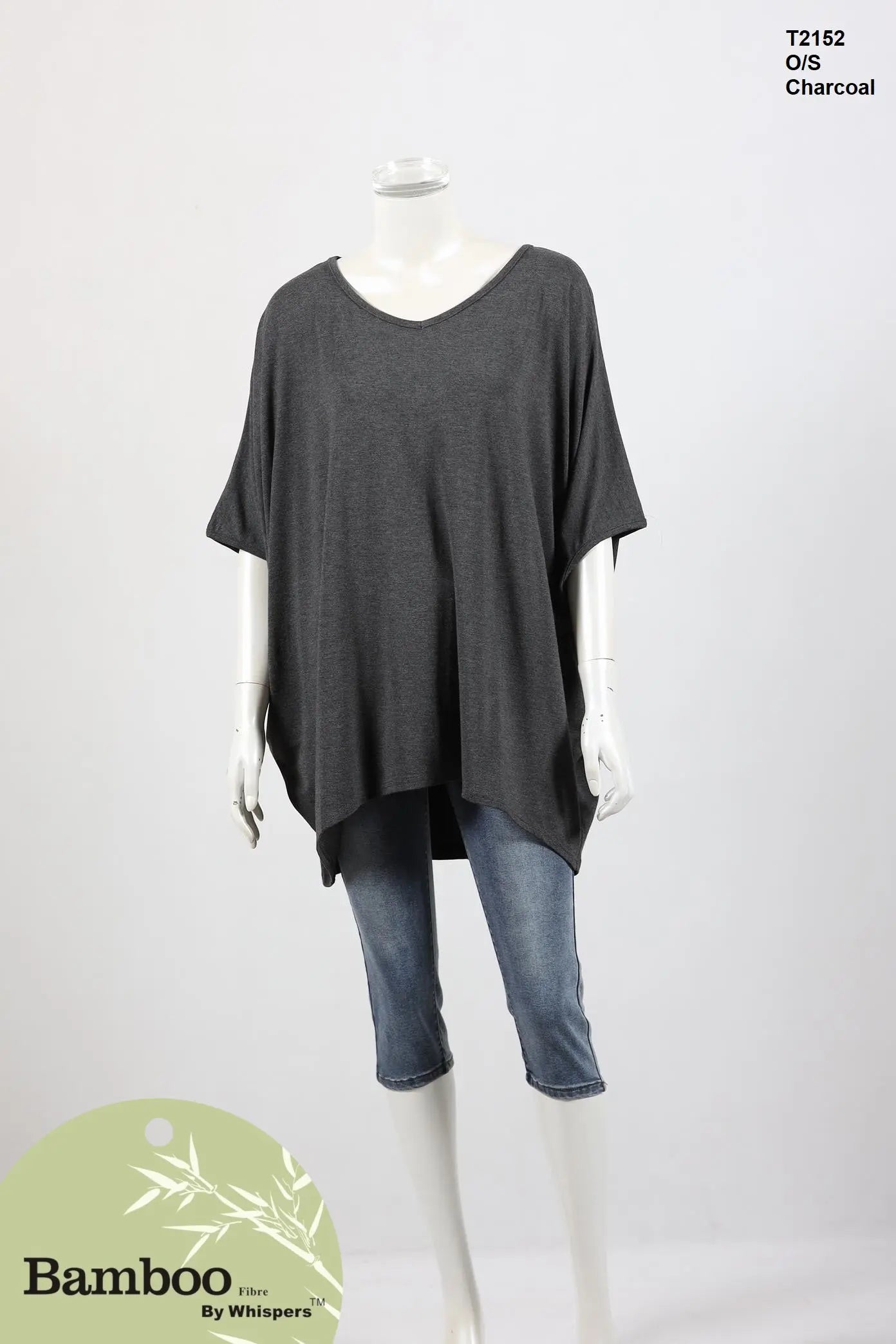 Bamboo Top V Neck - Wigsisters
