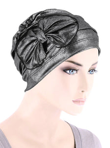 Pleated Bow Cap - Wigsisters
