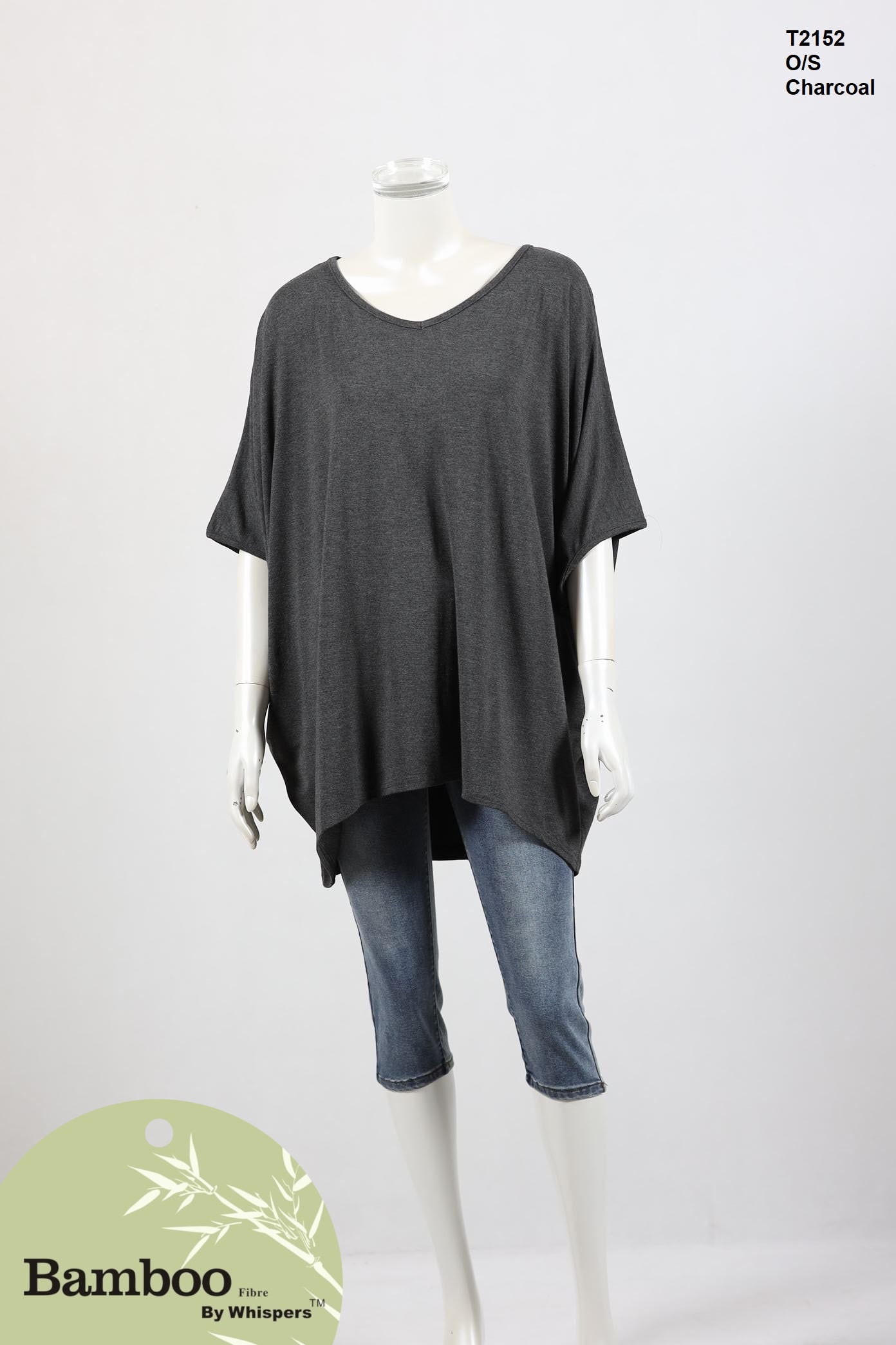 Bamboo Top V Neck - Wigsisters