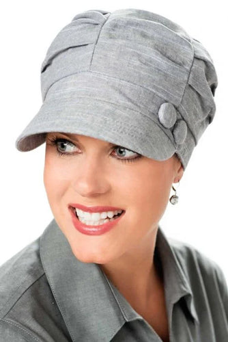 Pleated Newsboy Hat - Wigsisters